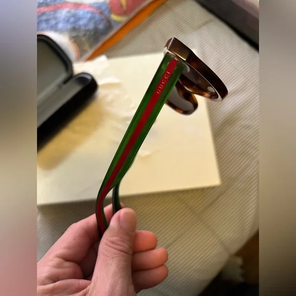 #Exclusive #Gucci #Leopard #SunGlasses #OS #LikeNew - Picture 9 of 13